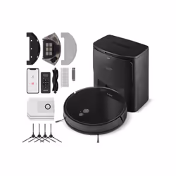 L'aspirateur robot laveur SENCOR SRV-6485BK offre une aspiration de 3000 Pa et un nettoyage humide. Avec sa batterie Li-Ion d ...