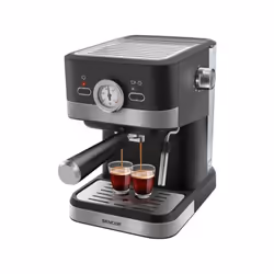 La machine a expresso SENCOR SES 1721BK offre une pression de 20 bars pour un café riche et savoureux. Avec son réservoir amo ...