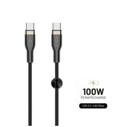 FIXED FIXDB-CC12-BK cavo USB USB 2.0 1,2 m USB C Nero