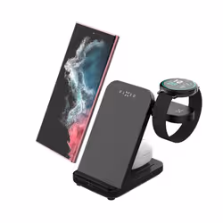 FIXED FIXPOS-SA-BK Caricabatterie per dispositivi mobili Orologio intelligente, Smartphone, Cuffie Nero USB Carica wireless Ricarica rapida Interno - Vista aggiuntiva 2