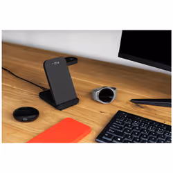 FIXED FIXPOS-SA-BK Caricabatterie per dispositivi mobili Orologio intelligente, Smartphone, Cuffie Nero USB Carica wireless Ricarica rapida Interno - Vista aggiuntiva 8