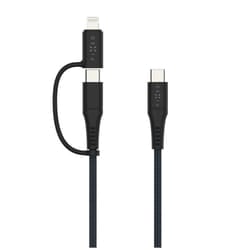 FIXED FIXDB-CCL3-GR cavo USB USB 2.0 3 m USB C USB C/Lightning Grigio