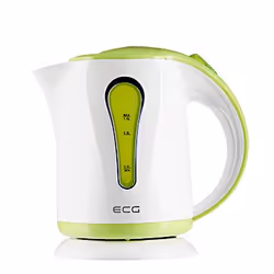 ECG RK 1022 GREEN, 1 L, 1100 W, Verde, Bianco, Plastica