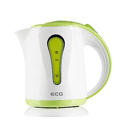ECG RK 1022 GREEN bollitore elettrico 1 L 1100 W Verde, Bianco