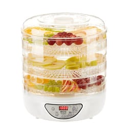 ECG SO570 disidratatore alimentare Trasparente, Bianco 240 W