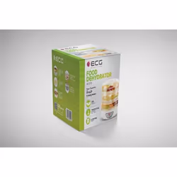 ECG SO570 disidratatore alimentare Trasparente, Bianco 240 W