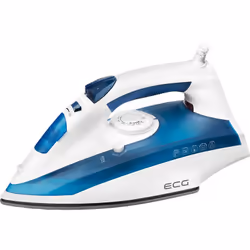 ECG NZ 322 Auto-Off Ferro da stiro a secco e a vapore Piastra in Ceramica 2200 W Blu, Bianco - Vista aggiuntiva 2