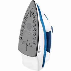 ECG NZ 322 Auto-Off Ferro da stiro a secco e a vapore Piastra in Ceramica 2200 W Blu, Bianco - Vista aggiuntiva 3