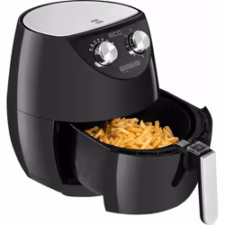 ECG AF 3500 friggitrice Singolo 3,5 L 1500 W Friggitrice ad aria calda Nero, Acciaio inox - Vista aggiuntiva 3