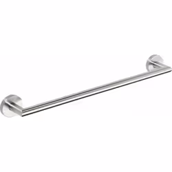 Porta asciugamani finitura: acciaio inox spazzolato materiale: acciaio inox dimensioni 655 × 65 mm installazione mediante per ...