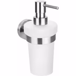 Dispenser di sapone liquido volume 250 ml finitura acciaio inox opaco materiale del supporto acciaio inox spazzolato dispense ...