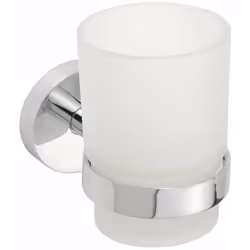 Bicchiere materiale vetro opalino materiale del supporto otone dimensione 70 x 95 x 105 mm installazione mediante foratura a  ...