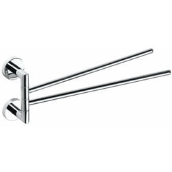 Bemeta - Sapho X-Round - Portasciugamani girevole, lunghezza 45 cm, cromo XR403