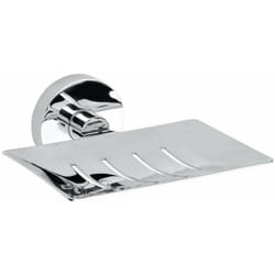 Sapho X-Round - Portasaponetta rettangolare con fori, cromo XR804