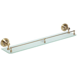 Bemeta - Ricordi Mensola in Ottone e Vetro, Bronzo (OPTIMARIC24BR)
