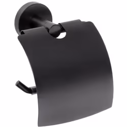 Portarotolo DARK 14x9,5x9cm Dimensioni: 14x9,5x9cm Materiale: ottone nero Disponibile con o senza coperchio Montaggio a paret ...
