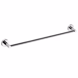 Porta asciugamani magnetico finitura: cromo materiale ottone cromato lunghezza centrale 496 mm Dimensioni 550 x 54 x 63 mm ca ...