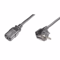 PremiumCord KPSP3, 3 m, CEE7/7, Accoppiatore C13, 230 V, 10 A