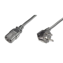 PremiumCord KPSP3 cavo di alimentazione Nero 3 m CEE7/7 Accoppiatore C13