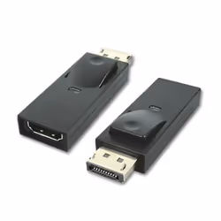 PremiumCord KPORTAD01, DisplayPort, HDMI, Nero