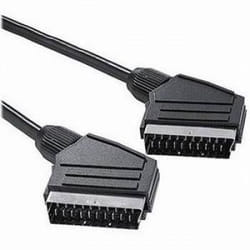 PremiumCord Scart-Scart 2m M/M Cavo SCART SCART (21-pin) Nero