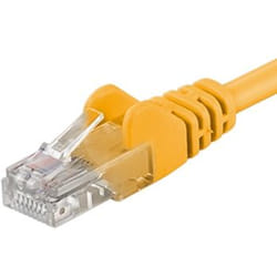PremiumCord SP6UTP050Y cavo di rete Giallo 5 m Cat6 U/UTP (UTP)