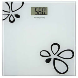 Emos TY6108 Quadrato Bianco Bilancia pesapersone elettronica