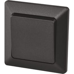 Emos - Interruttore intercambiabile nero, interruttore della luce con un bilanciere, 250 v /10 ax, plastica, senza presa a incasso, classe di