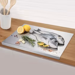 Tescoma 428768 tagliere da cucina Rettangolare Acciaio inox - Vista aggiuntiva 2