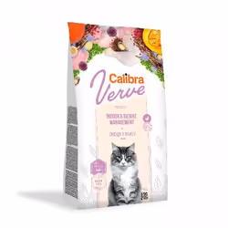 Calibra Cat Superpremium Verve Indoor, Adulto, Pollo, 3,5 kg, Senza cereali, Senza glutine