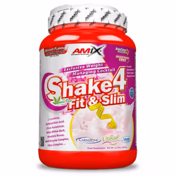 Amix Nutrition Shake 4 Fit&Slim, Controllo dell'appetito/integratore alimentare di supporto alla dieta, Polvere, Ciotola in p ...