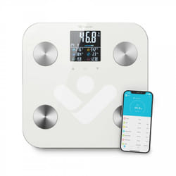 TrueLife TLFSW6BT bilance pesapersone Quadrato Bianco Bilancia pesapersone elettronica