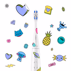 Niceboy ION Sonic Kids Bambino Spazzolino elettrico sonico Bianco - Vista aggiuntiva 3