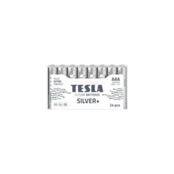 Batterie Alkaline Tesla AAA 24 Pz Silver+