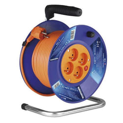 Emos 1908142001 unità di distribuzione dell'energia (PDU) 4 presa(e) AC Blu, Arancione