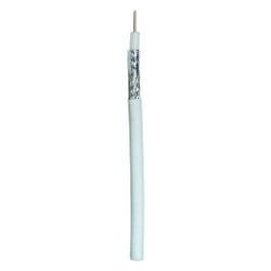 Emos CB130, 10m cavo coassiale Bianco