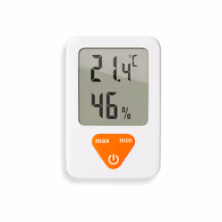Plastica Scala -10^/+60^ Display digitale Uso interno Igrometro misurazione umidita' ambiente Alimentazione 1 pila CR2032 inc ...
