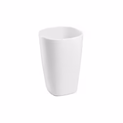 Scopri il Bicchiere da Bagno Tescoma Lagoon in plastica bianca, design quadrato, perfetto per organizzare il tuo bagno con st ...