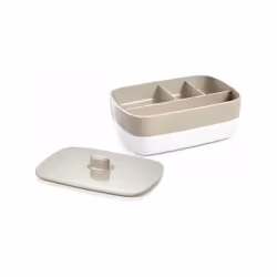 Plastica 2 Livelli 1 Contenitore 4 Scomparti 1 Contenitore 2 Scomparti Colore Bianco Tortora. Acquistalo subito da CFadda e r ...