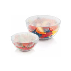 Tescoma - Set 2 Coperchi Silic. Fless.Diam.17-23