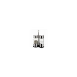 Tescoma 650320 saliera e pepiera Acciaio inox, Trasparente