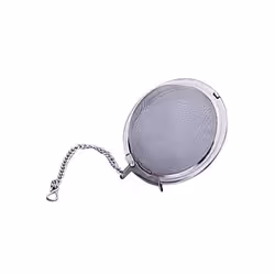 Filtro tondo con rete in maglia fine per infusi e tisane. Dotato di catenella per essere appeso al bordo.. Acquistalo subito ...