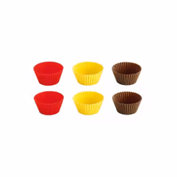 Silicone resistente al calore -40^ +230^C Non bruciano - Flessibili Adatti a ripetute cotture in forno Adatti anche per frigo ...