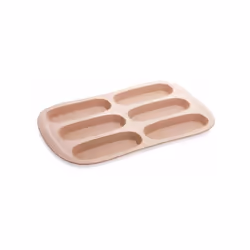 Silicone resistente alta qualita' Resistente finoa 230^ - Flessibile Ideale per realizzare mini baguette cm 14,0x5,5 Ricettar ...