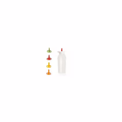 Plastica resistente e flessibile, provvista di scala graduata – Adatto per frigorifero 4 beccucci silicone colorato: mm 1 – 2 ...