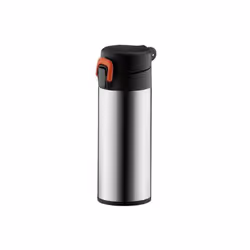 Struttura in acciaio inox. Resistente agli urti. Tazza inclusa. Sistema di chiusura in plastica con guarnizione in silicone.  ...