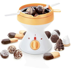 Tescoma - Delícia Fondtua elettrica per Cioccolato, Plastica, Bianco