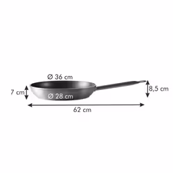 Tescoma Padella GrandCHEF ø 36 cm, manico lungo