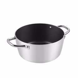 Tescoma Casseruola GrandCHEF ø 20 cm, 2.5 l, Pirofila casseruola, Rotondo, Acciaio inox, Ceramica, Gas, Induzione, Piastra si ...
