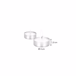 Tescoma 906860, Rotondo, Bianco, 5 h, 10 pz
